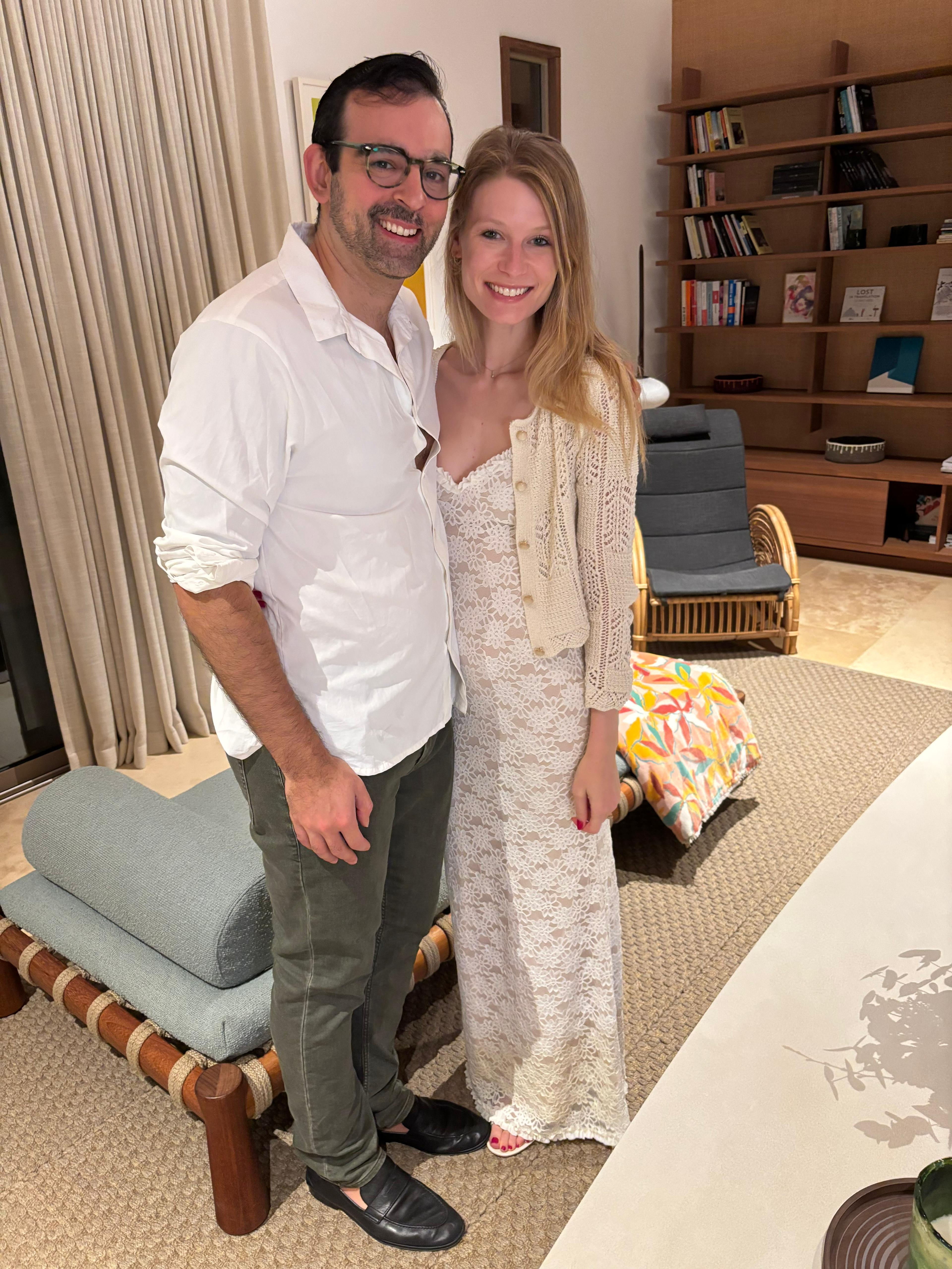 Eliza and Dan together